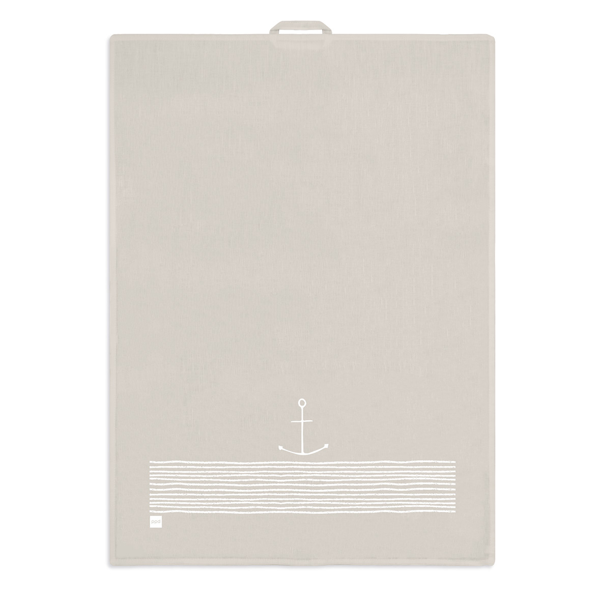 Pure Anchor taupe  kitchen towel Pure Anchor taupe  kitchen towel