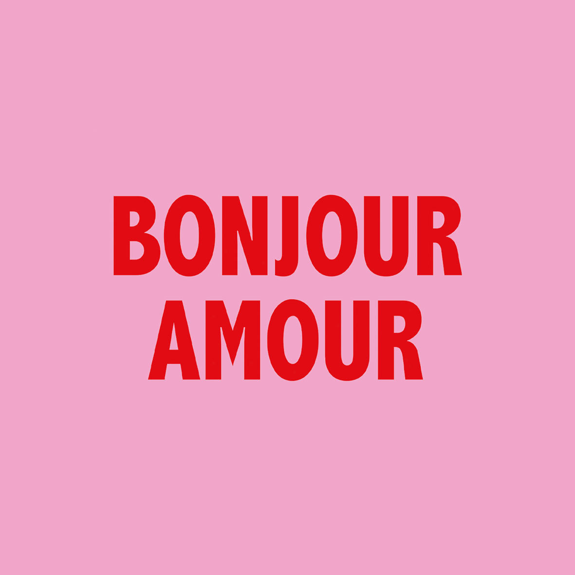 Bonjour Amour Napkin 33x33