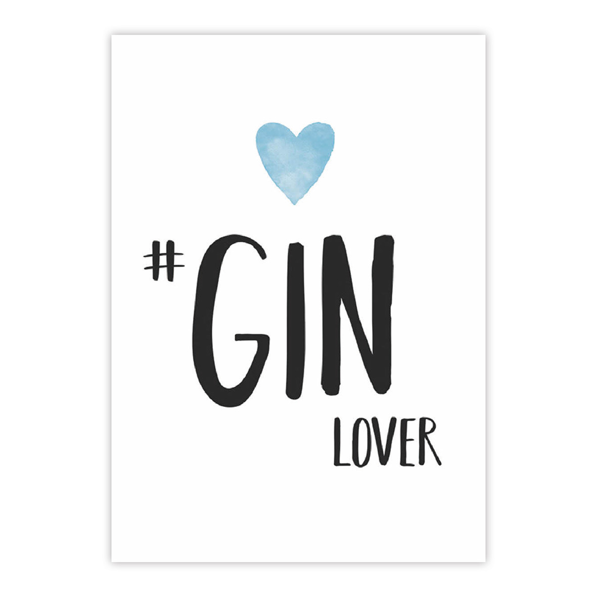 Gin Lover Postcard